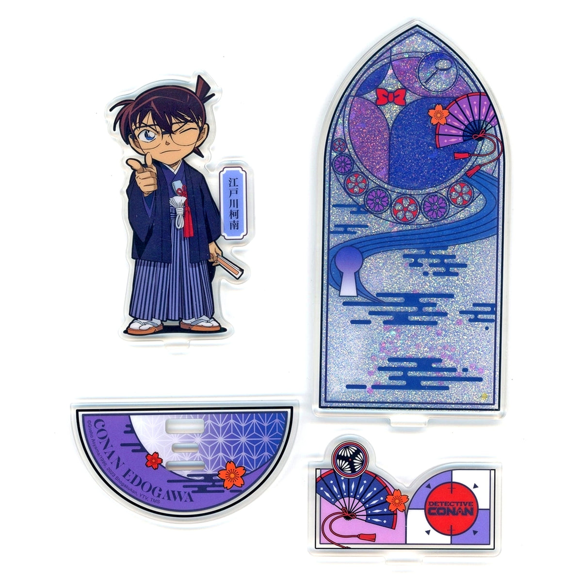 Conan Edogawa Colored Window Sand Acrylic Stand Detective Conan x NetEase LOFTER China Limited [USED]