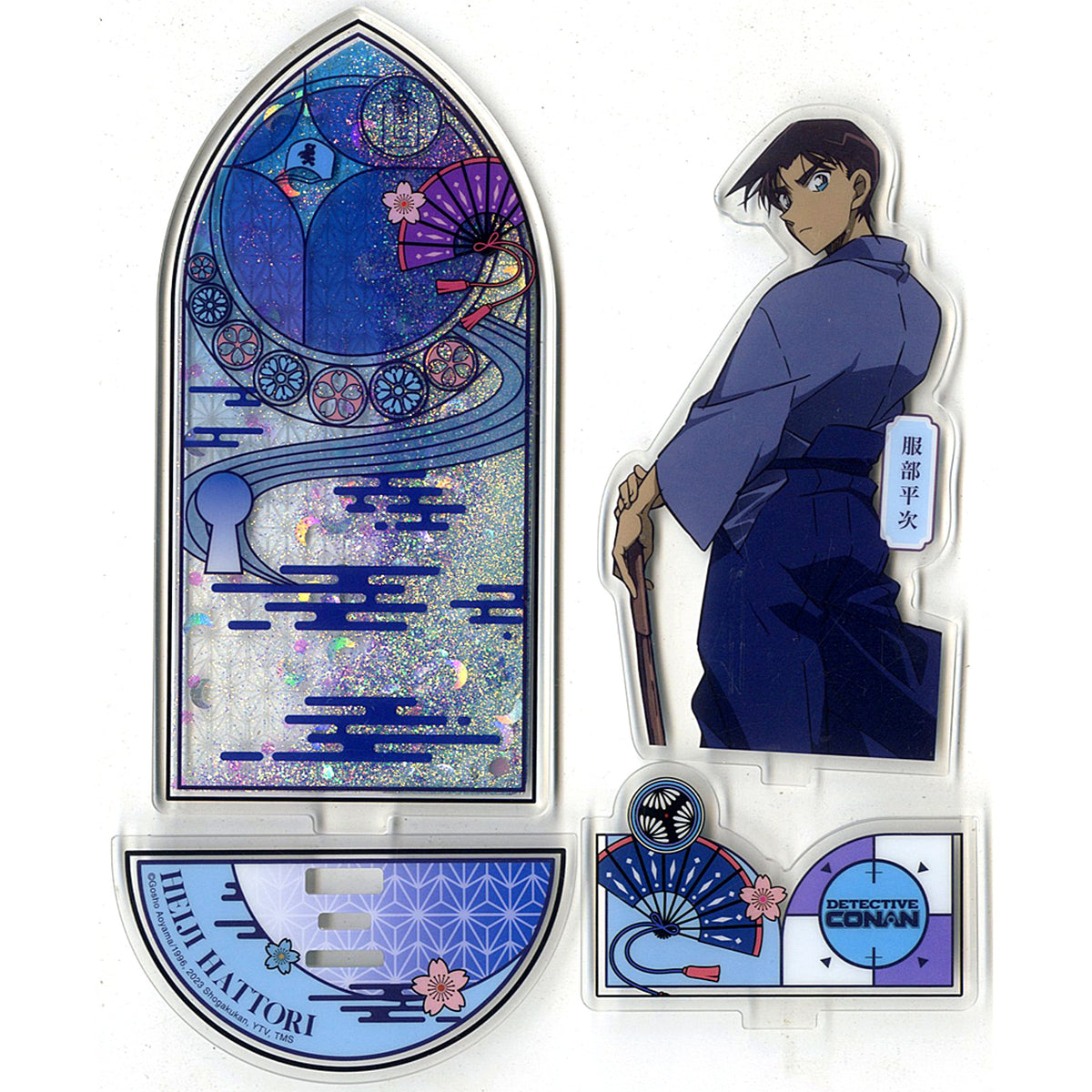 Heiji Hattori Colored Window Sand Acrylic Stand Detective Conan x NetEase LOFTER China Limited [USED]