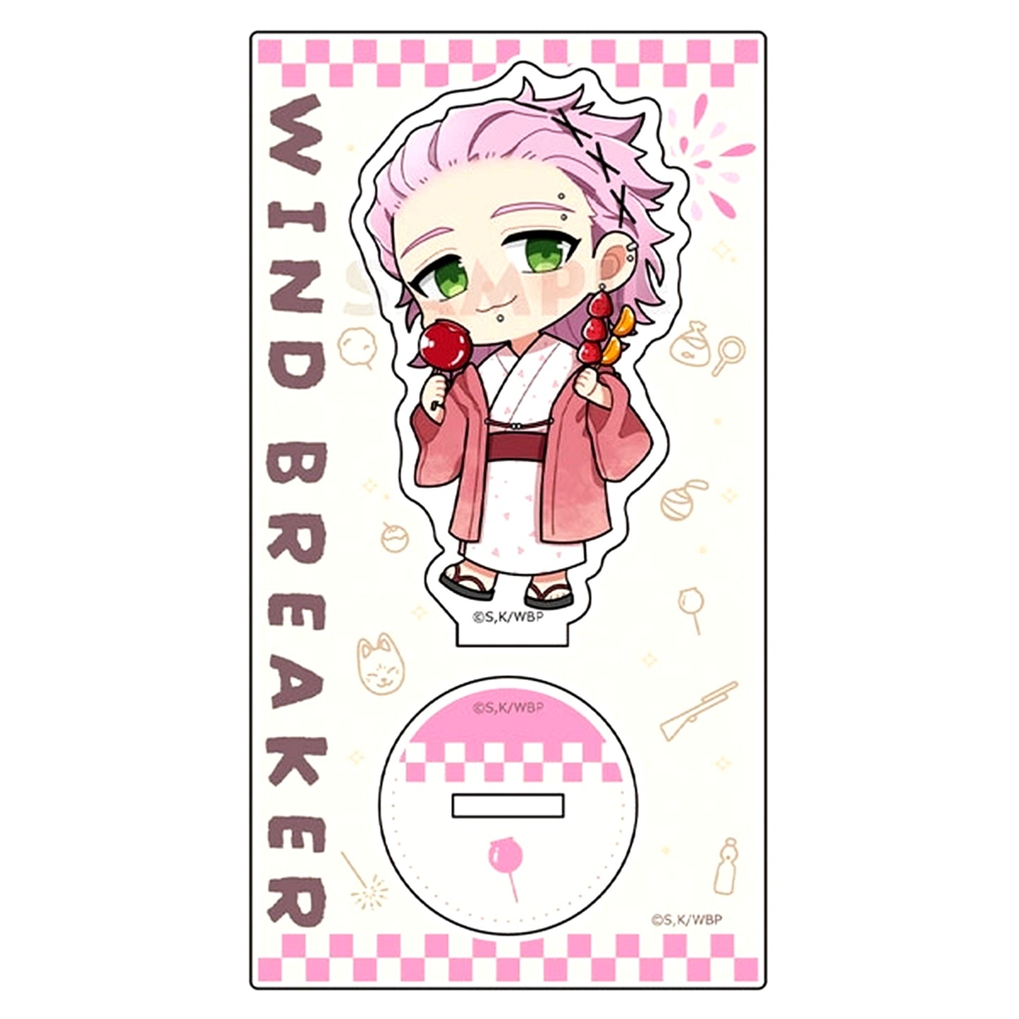 Mitsuki Kiryu Yukata Acrylic Stand WIND BREAKER [USED]