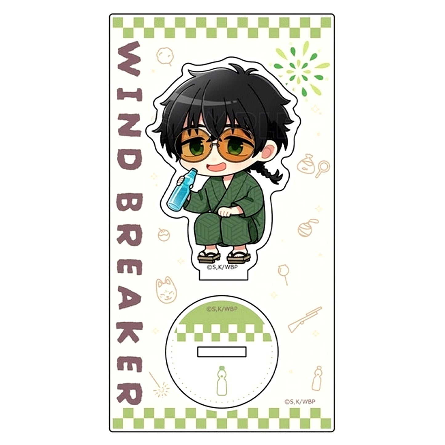 Jo Kameba Yukata ver. WIND BREAKER Acrylic Stand [USED]