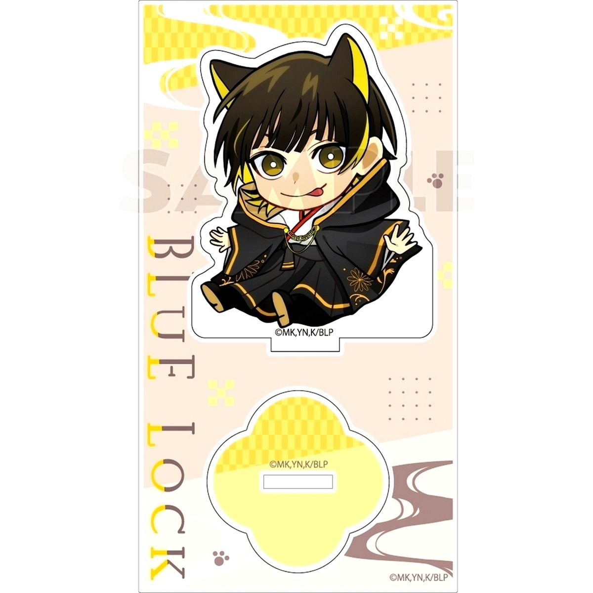 Meguru Bachira Kimono Kemomimi Acrylic Stand Blue Lock [USED]