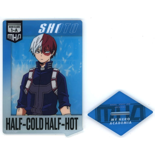 My Hero Academia Shoto Todoroki Card-Style Acrylic Stand Ichiban Kuji Tsunaru Seisou Prize F Acrylic Stands [USED]