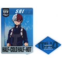 My Hero Academia Shoto Todoroki Card-Style Acrylic Stand Ichiban Kuji Tsunaru Seisou Prize F Acrylic Stands [USED]
