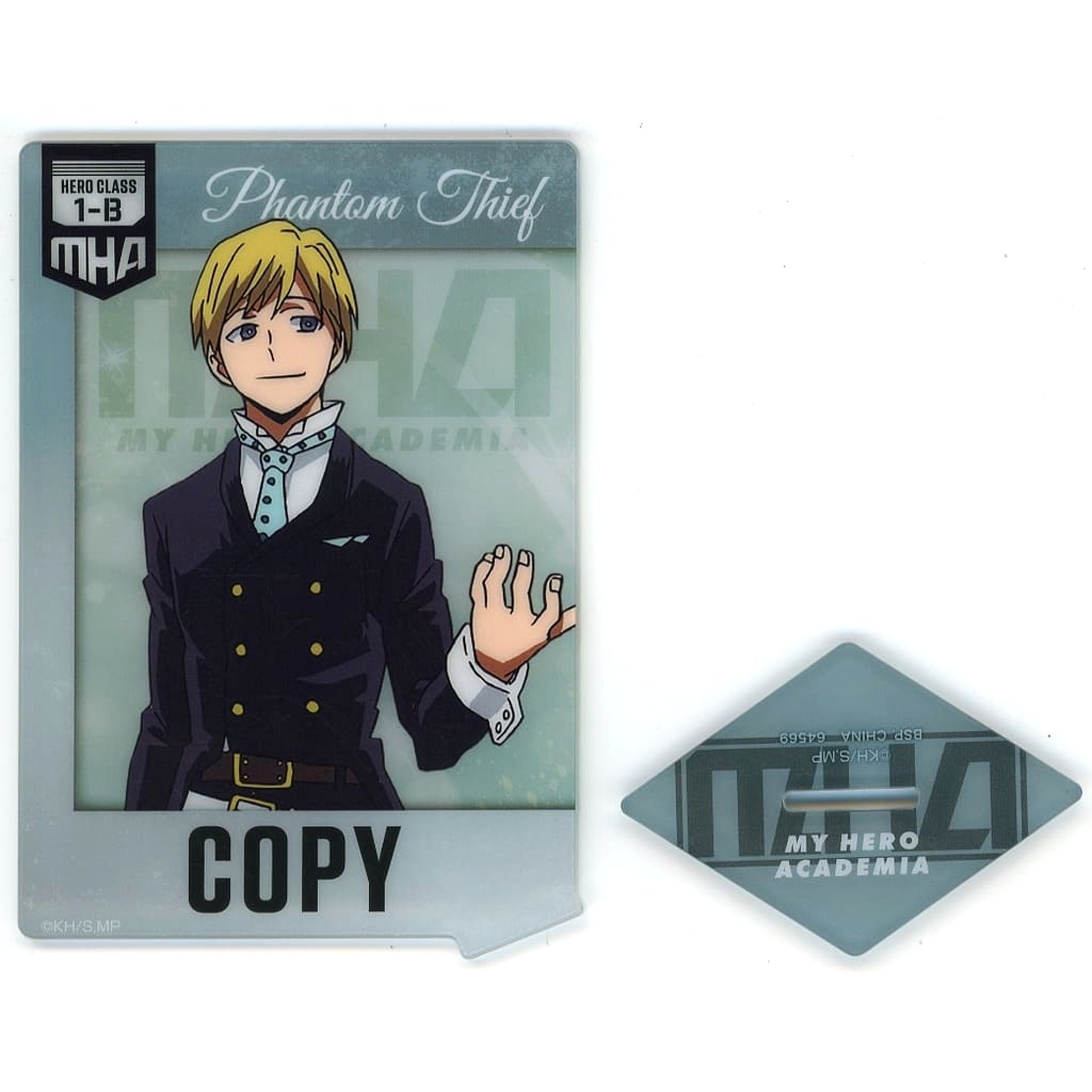 Ichiban Kuji My Hero Academia Connected Stars Neito Monoma Card Shaped Acrylic Stand Prize F Acrylic Stands [USED]