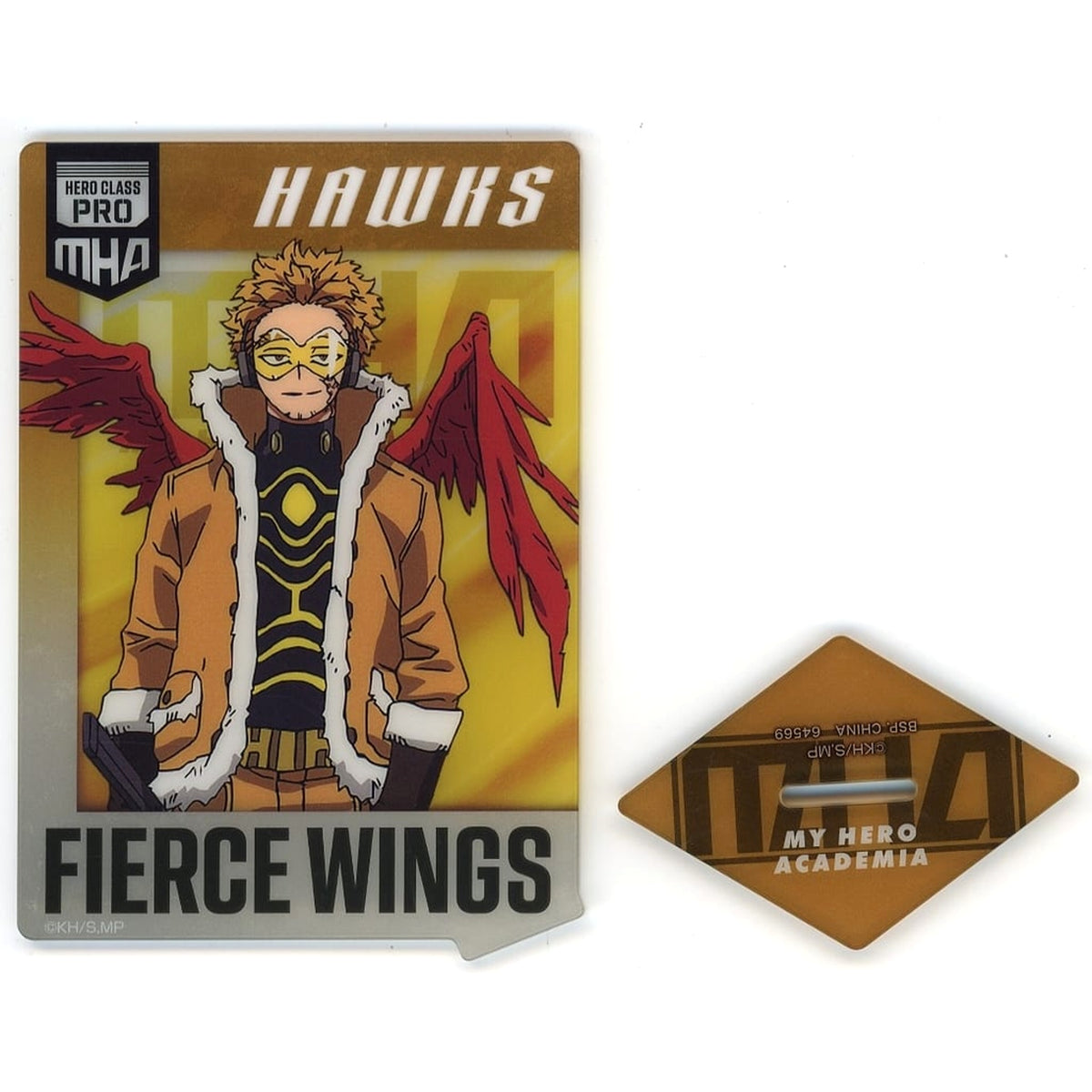 My Hero Academia Hawks Card-Style Acrylic Stand Ichiban Kuji Tsunaru Seisou Prize F Acrylic Stands [USED]