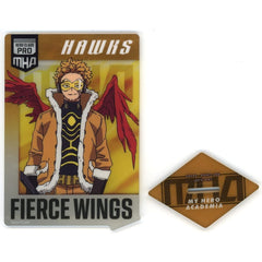 My Hero Academia Hawks Card-Style Acrylic Stand Ichiban Kuji Tsunaru Seisou Prize F Acrylic Stands [USED]
