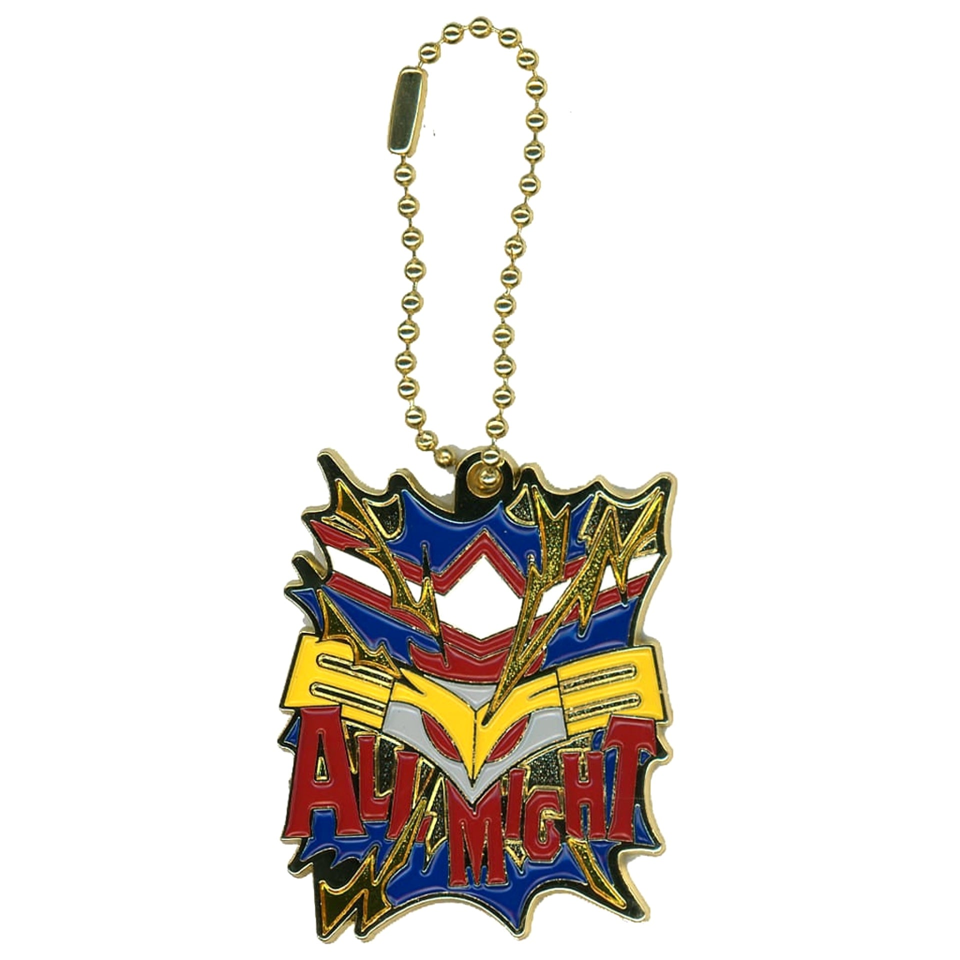 My Hero Academia All Might Ichiban Kuji Flow of Years Metal Charm Prize G Charm [USED]