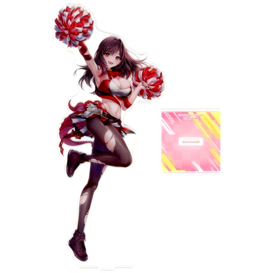 Royal Fortune E Prize BIG Acrylic Stand MAGIC Kuji Azur Lane Cheerleading Day Sending Cheers Commander [USED]