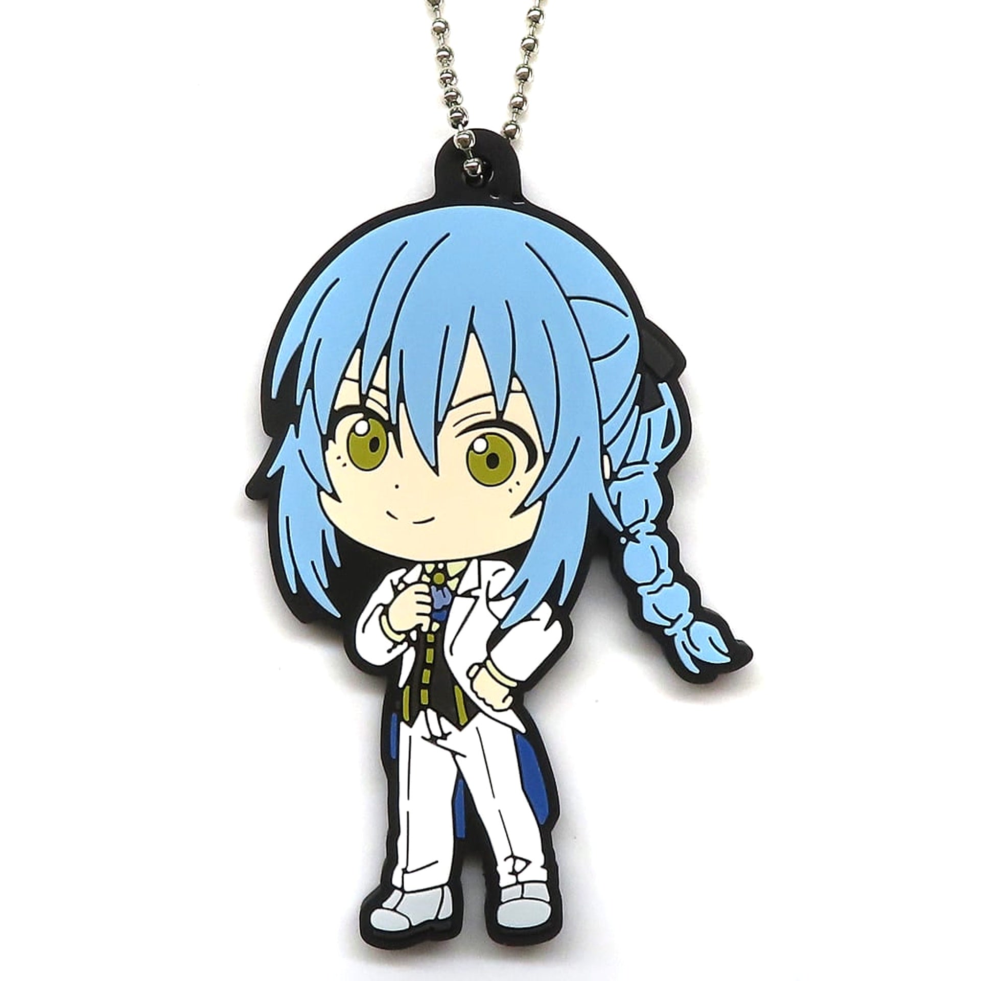 That Time I Got Reincarnated as a Slime Rimuru Tempest Nation's Opening Festival Ver. Ichiban Kuji Festival of the Founding of the Jura Tempest Federation Rubber Charm Kyunchara Illustrations Prize G [USED]