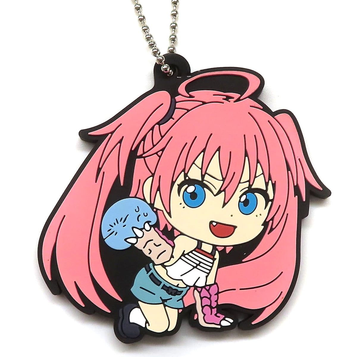 That Time I Got Reincarnated as a Slime Millim Ichiban Kuji Festival of the Founding of the Jura Tempest Federation Rubber Charm Kyunchara Illustrations Prize G [USED]