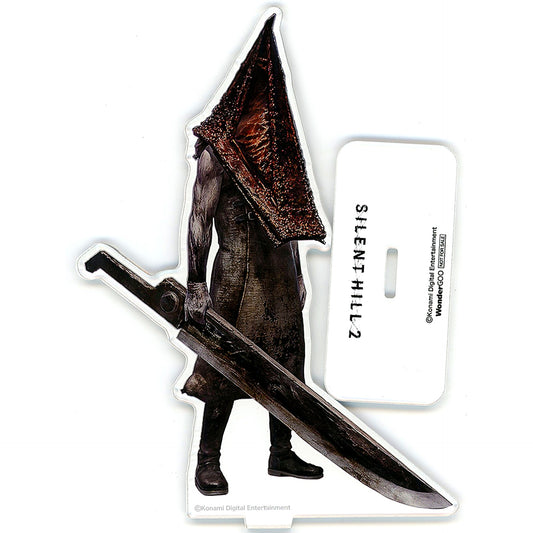 Single Item Red Pyramid Thing Acrylic Figure PS5 Software SILENT HILL 2 WonderGOO Limited Set Bundle Bonus [USED]