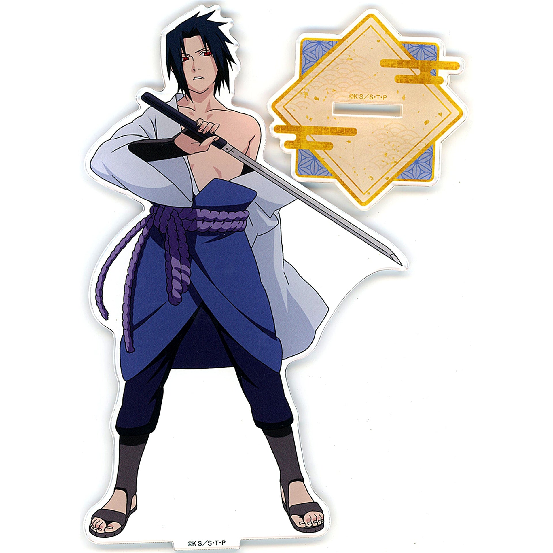 Sasuke Uchiha Acrylic Stand Naruto Shippuden [USED]