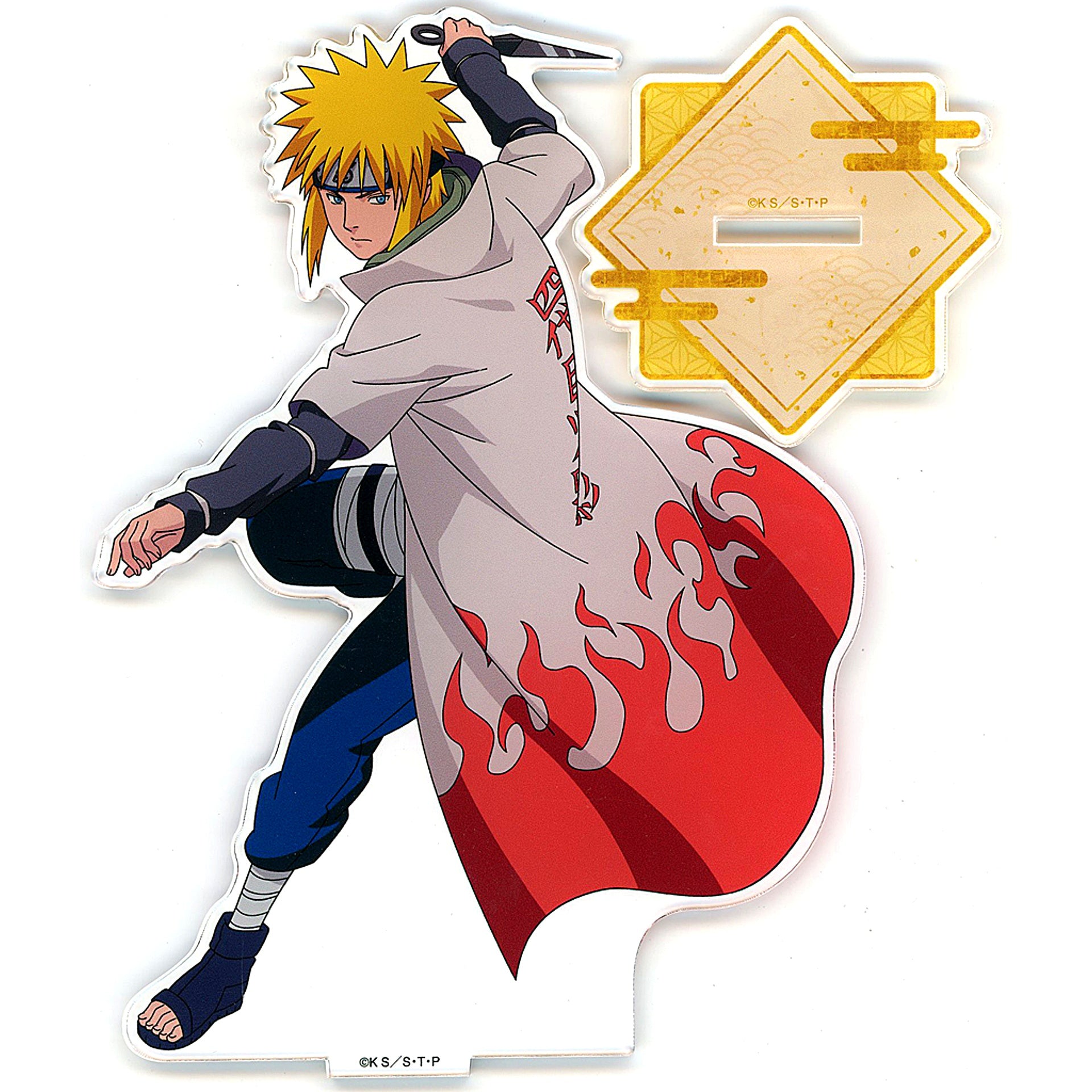Minato Namikaze Acrylic Stand Naruto Shippuden [USED]