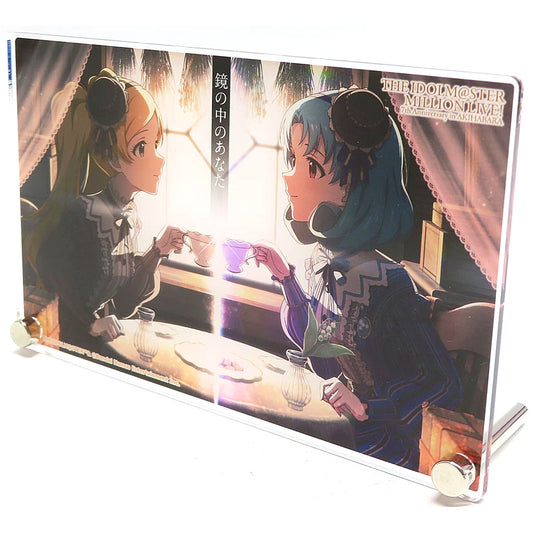 Mirage Mirror THE IDOLM@STER Million Live! Theater Days Acrylic Plate Karaoke no Tetsujin [USED]