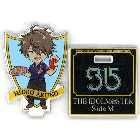 Hideo Akino FRAME x HUB The Idolmaster SideM -mission in the mist- Trading Chibi Acrylic Stand [USED]