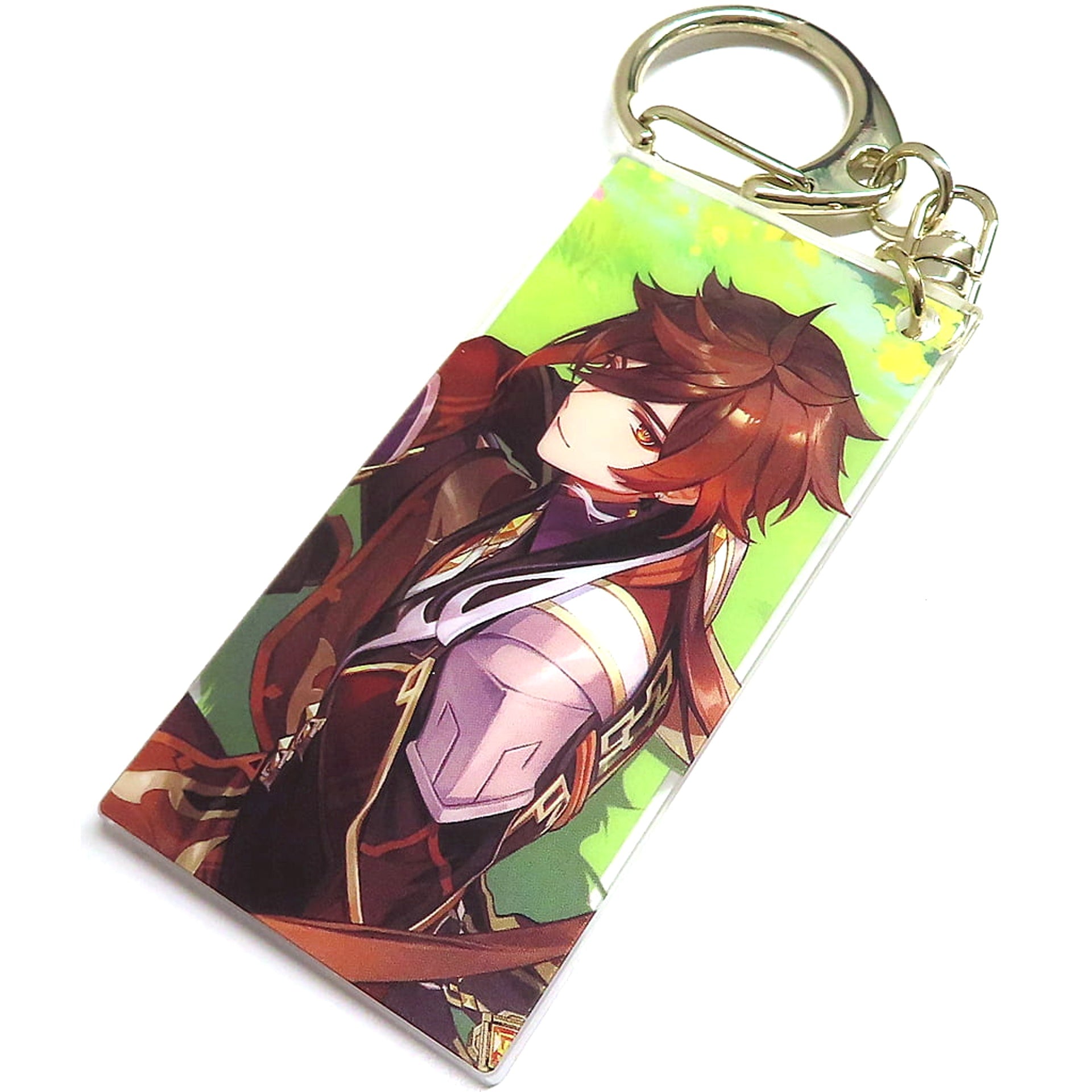 Genshin Zhongli 1st Anniversary Acrylic Keychain Keychains [USED]