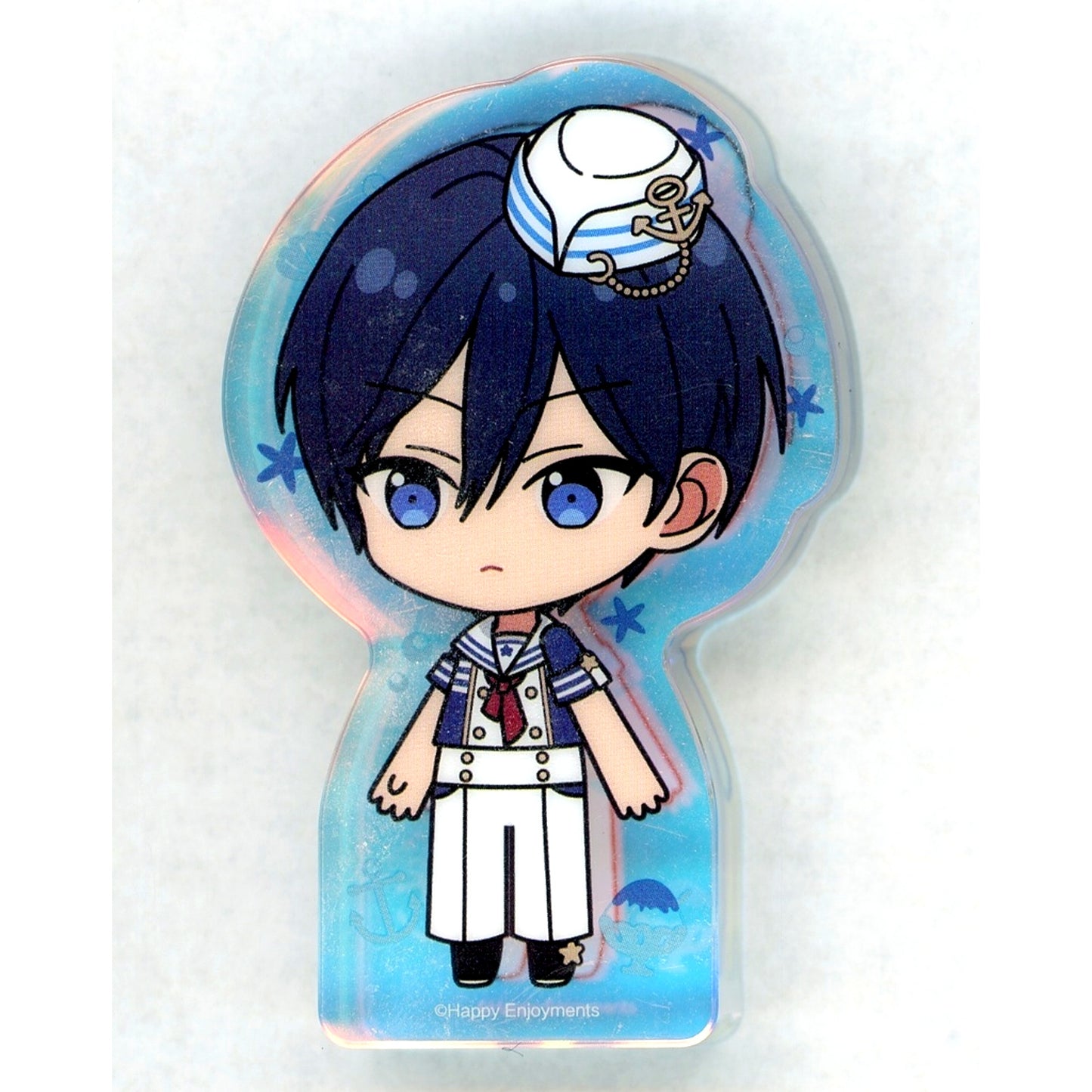 Hokuto Hidaka Beach Shaved Ice Shop Deformed Thick Acrylic Block China Ltd Ensemble Stars!! [USED]
