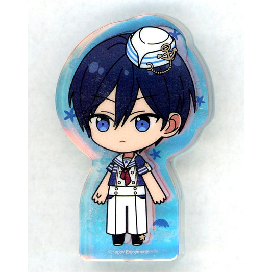 Hokuto Hidaka Beach Shaved Ice Shop Deformed Thick Acrylic Block China Ltd Ensemble Stars!! [USED]