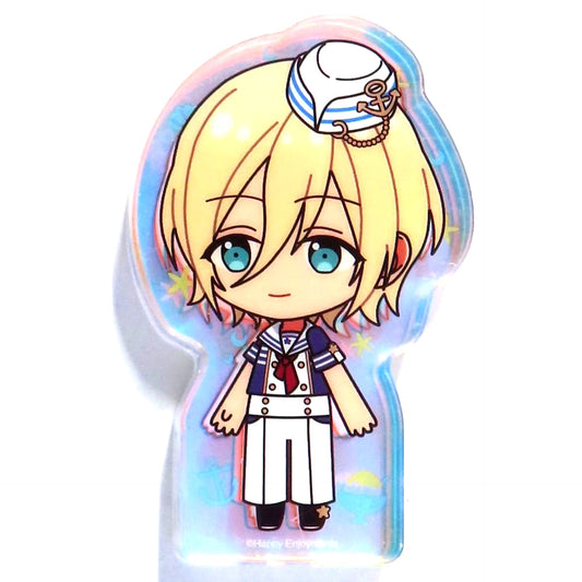 Eichi Tenshouin Ensemble Stars!! China Exclusive Beach / Shaved Ice Shop Chibi Thick Acrylic / Acrylic Block [USED]