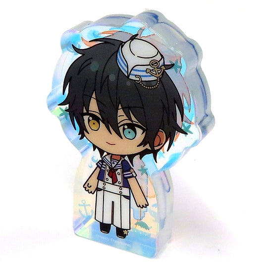 Mika Kagehira Ensemble Stars!! Beach Shaved Ice Shop Deformed Thick Acrylic Block China Limited [USED]