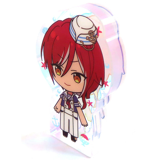 Natsume Sakasaki Ensemble Stars!! Beach Shaved Ice Shop Deformed Thick Acrylic Block China Limited [USED]