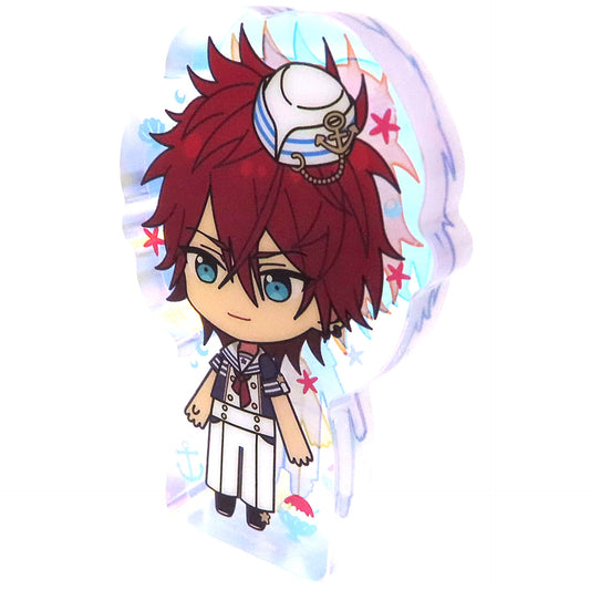 Rinne Amagi Ensemble Stars!! Beach Shaved Ice Shop Chibi Thick Acrylic Acrylic Block China Exclusive [USED]
