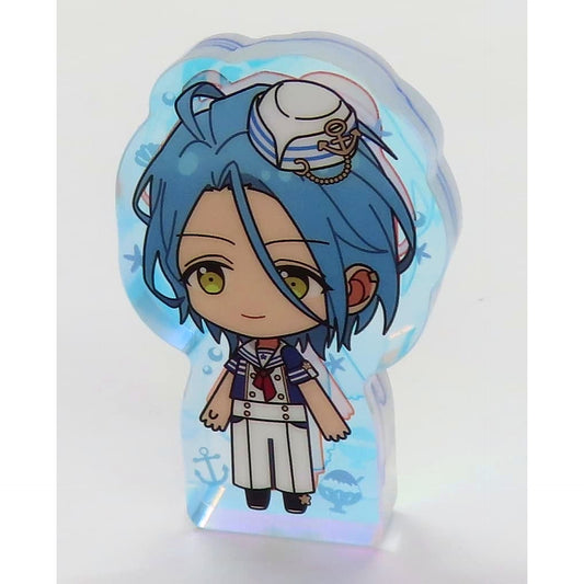 HiMERU Ensemble Stars!! Beach/Shaved Ice Shop Chibi Thick Acrylic Block China Limited [USED]