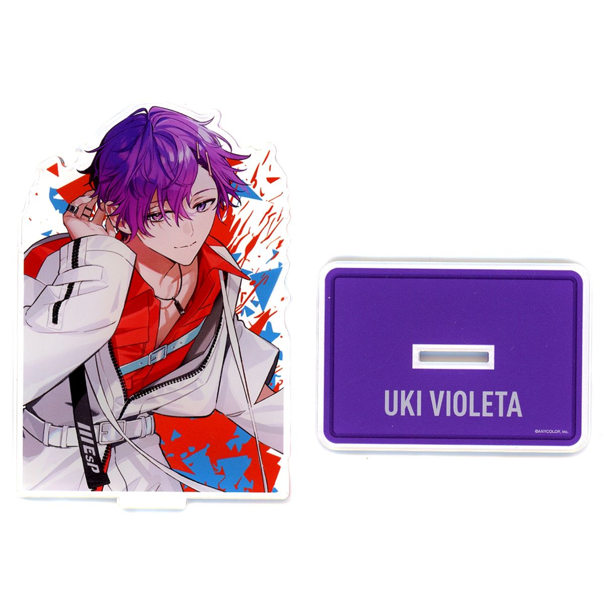 Uki Violeta Acrylic Stand Virtual YouTuber Nijisanji NIJISANJI EN SUMMER JAM [USED]