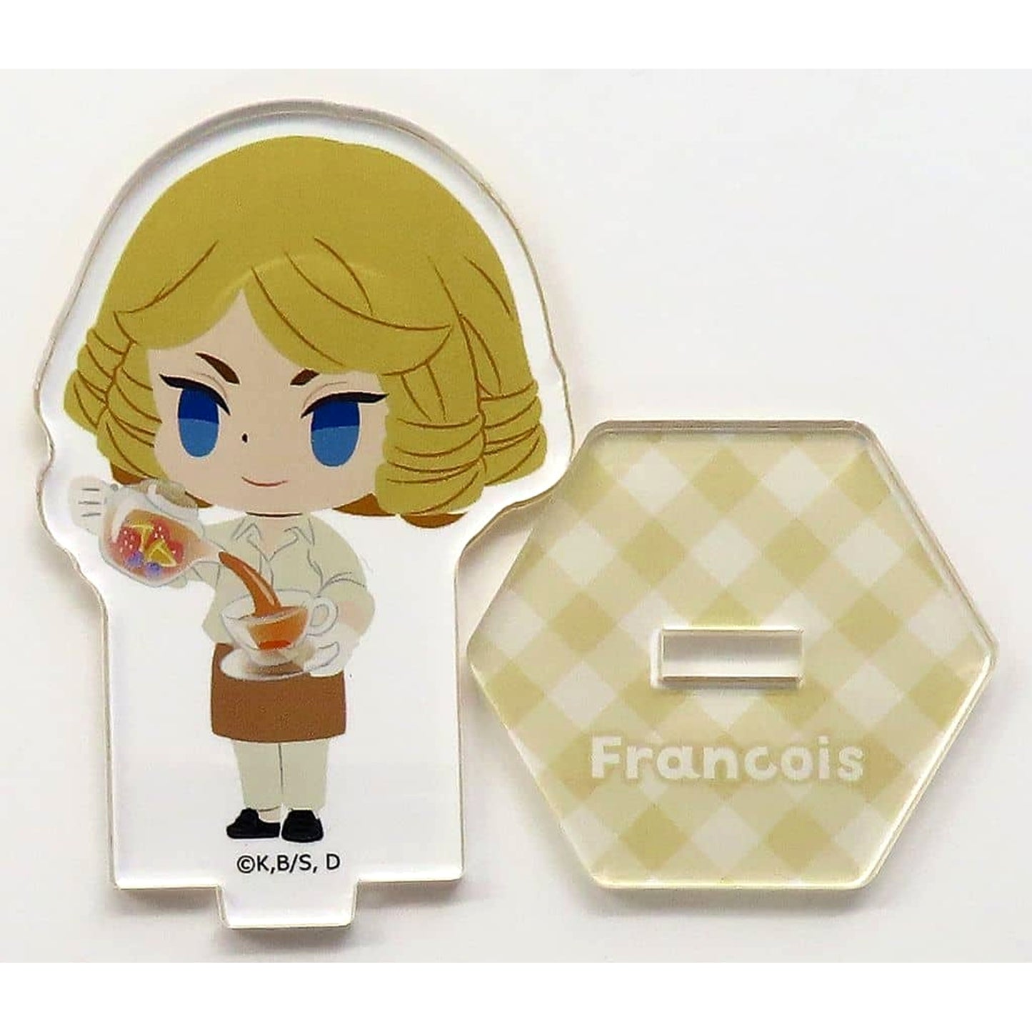 Dr. STONE Francois x COLLABO CAFE HONPO Chibi Character Acrylic Stand Acrylic Stands [USED]