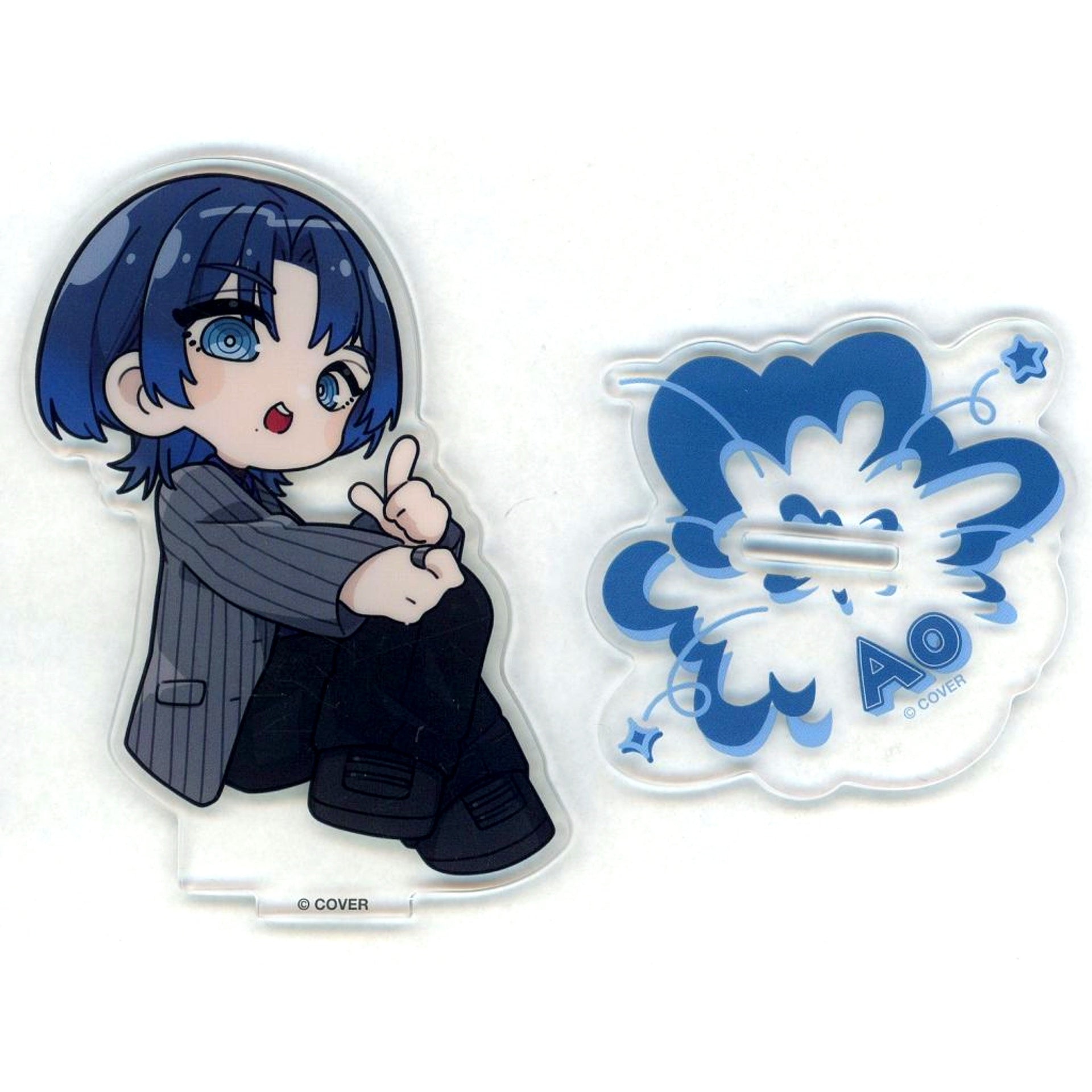 Hiodoshi Ao VTuber hololive Acrylic Stand ReGLOSS's PLAYLIST 03 [USED]