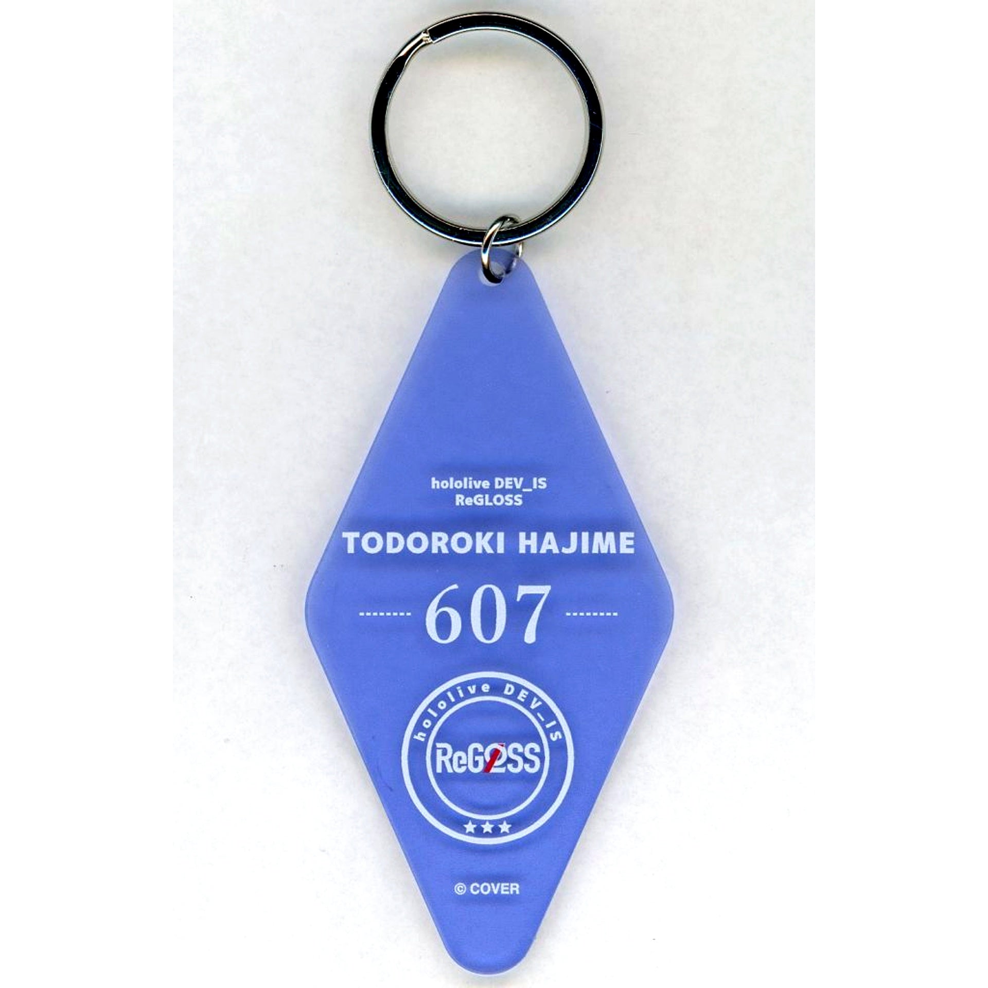 Todoroki Hajime ReGLOSS's PLAYLIST 03 Acrylic Keychain Virtual YouTuber Hololive [USED]