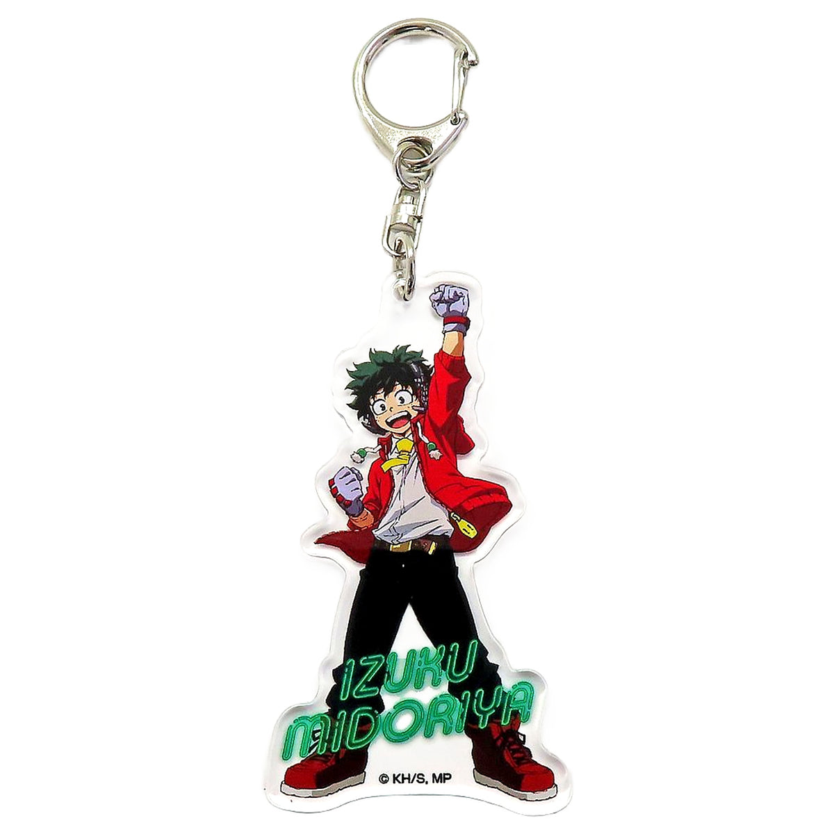 Izuku Midoriya My Hero Academia Acrylic Keychain FES! PLUS ULTRA SQUARE at Marui City Yokohama Exclusive [USED]