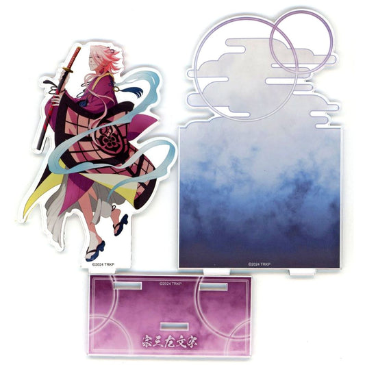Souza Samonji Touken Ranbu Kai Kyoden Acrylic Stand [USED]