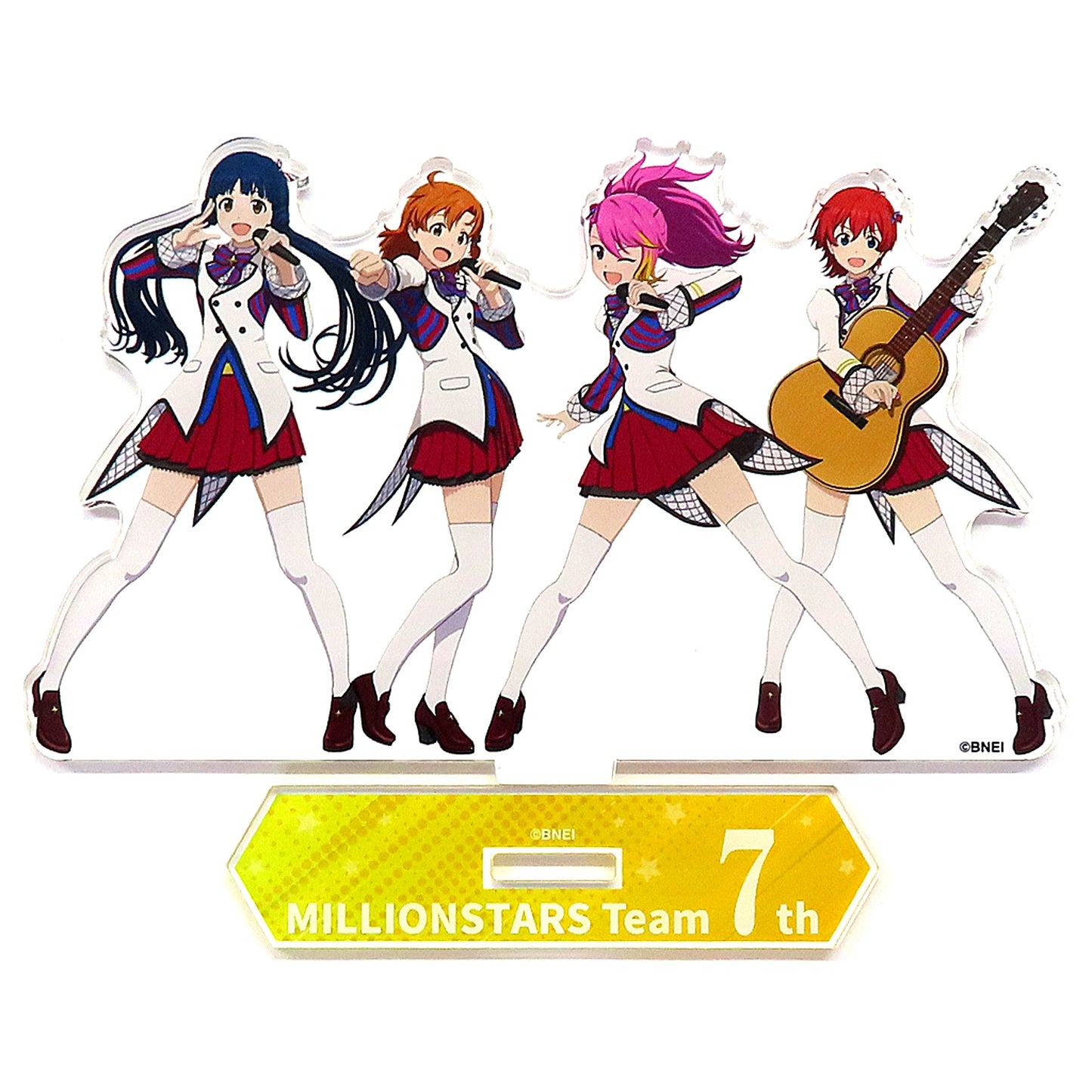 MILLIONSTARS Team7th THE IDOLM@STER MILLION LIVE! Official Unit Acrylic Stand [USED]