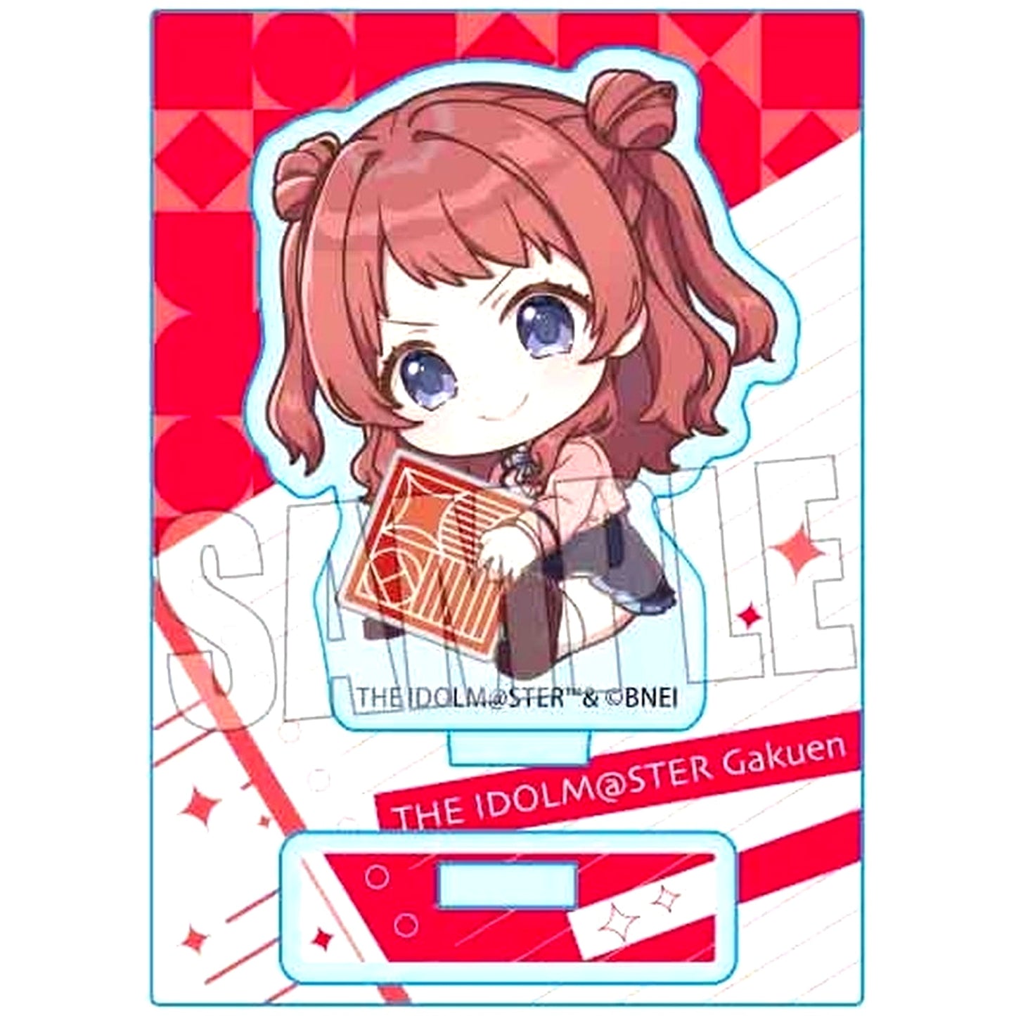 Saki Hanami Gakuen Idolmaster Gyugyutto Mini Stand [USED]