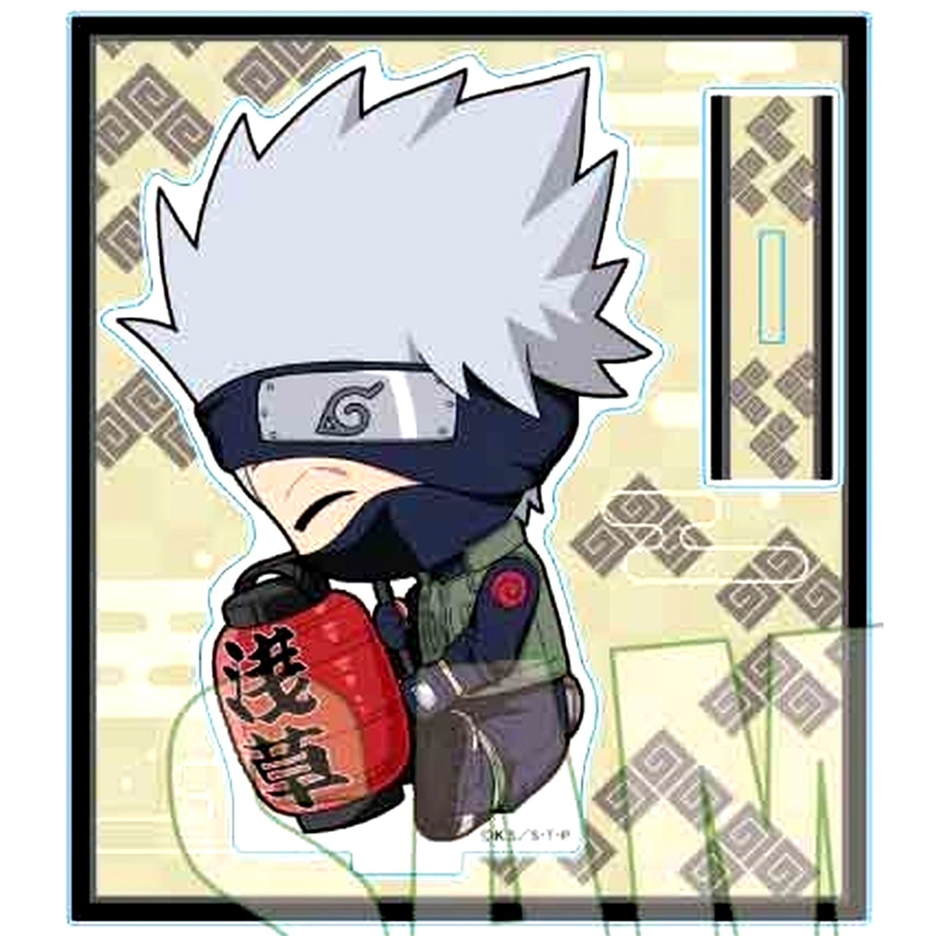 Kakashi Hatake Asakusa Ver. Gyugyutto Acrylic Stand Naruto Shippuden [USED]