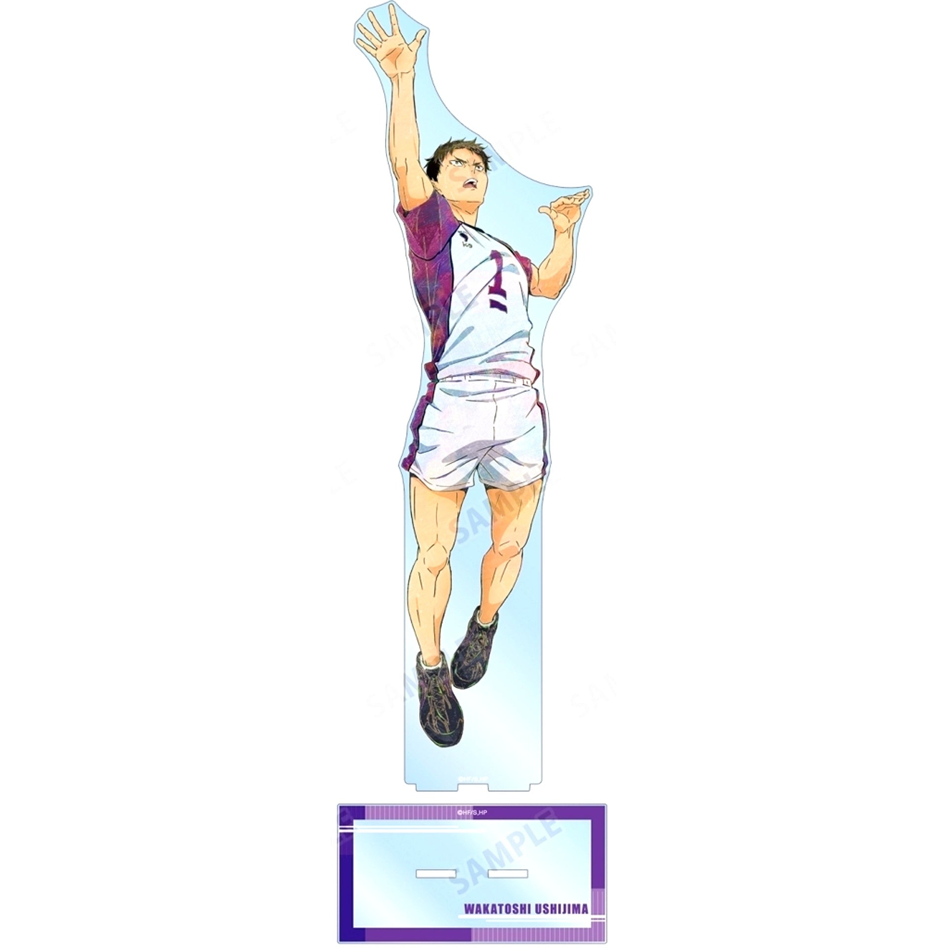 Wakatoshi Ushijima Ani-Art 7th Extra Large Acrylic Stand Haikyu!! [USED]