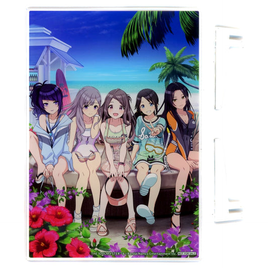 L'Antica The Idolmaster Shiny Colors Acrylic Panel Kujibikido Newtype Bonus Prize [USED]
