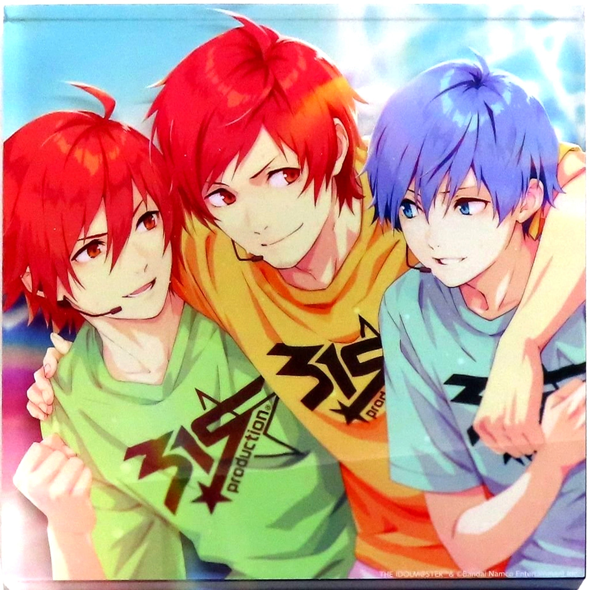 The Idolmaster SideM GROWING STARS Official Acrylic Block [USED]