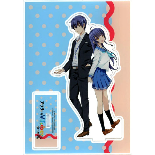 Rei Kamisaka and Shizuku Kamisaka Illustration Acrylic Stand Bundle Bonus for Comics The Story of an Around 30 Becoming a VTuber Vol 1 Gamers Limited Edition [USED]