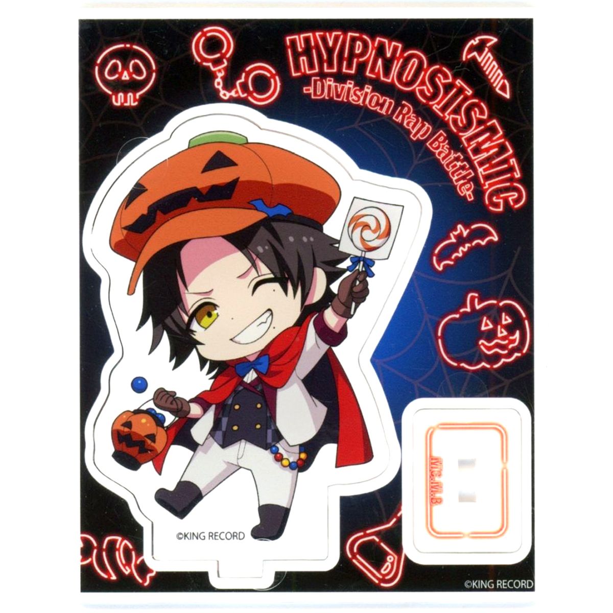 Jiro Yamada Hypnosis Mic: Division Rap Battle Acrylic Stand Halloween Ver. THE Chara Cafe Stand [USED]