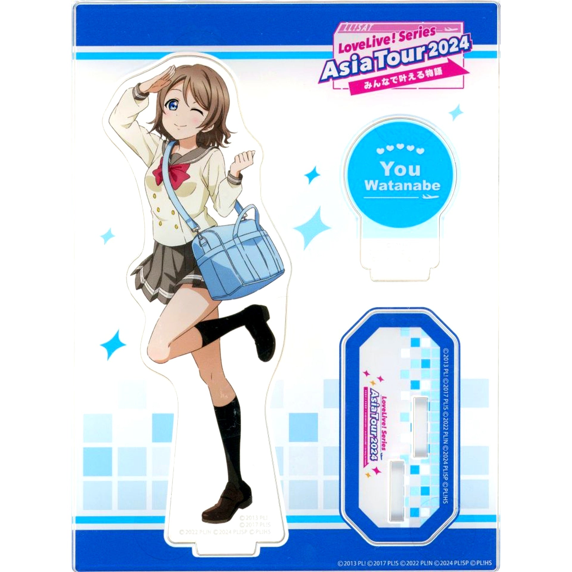 You Watanabe Acrylic Stand Love Live Series Asia Tour 2024 Minna de Kanaeru Monogatari [USED]