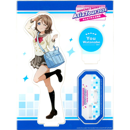 You Watanabe Acrylic Stand Love Live Series Asia Tour 2024 Minna de Kanaeru Monogatari [USED]