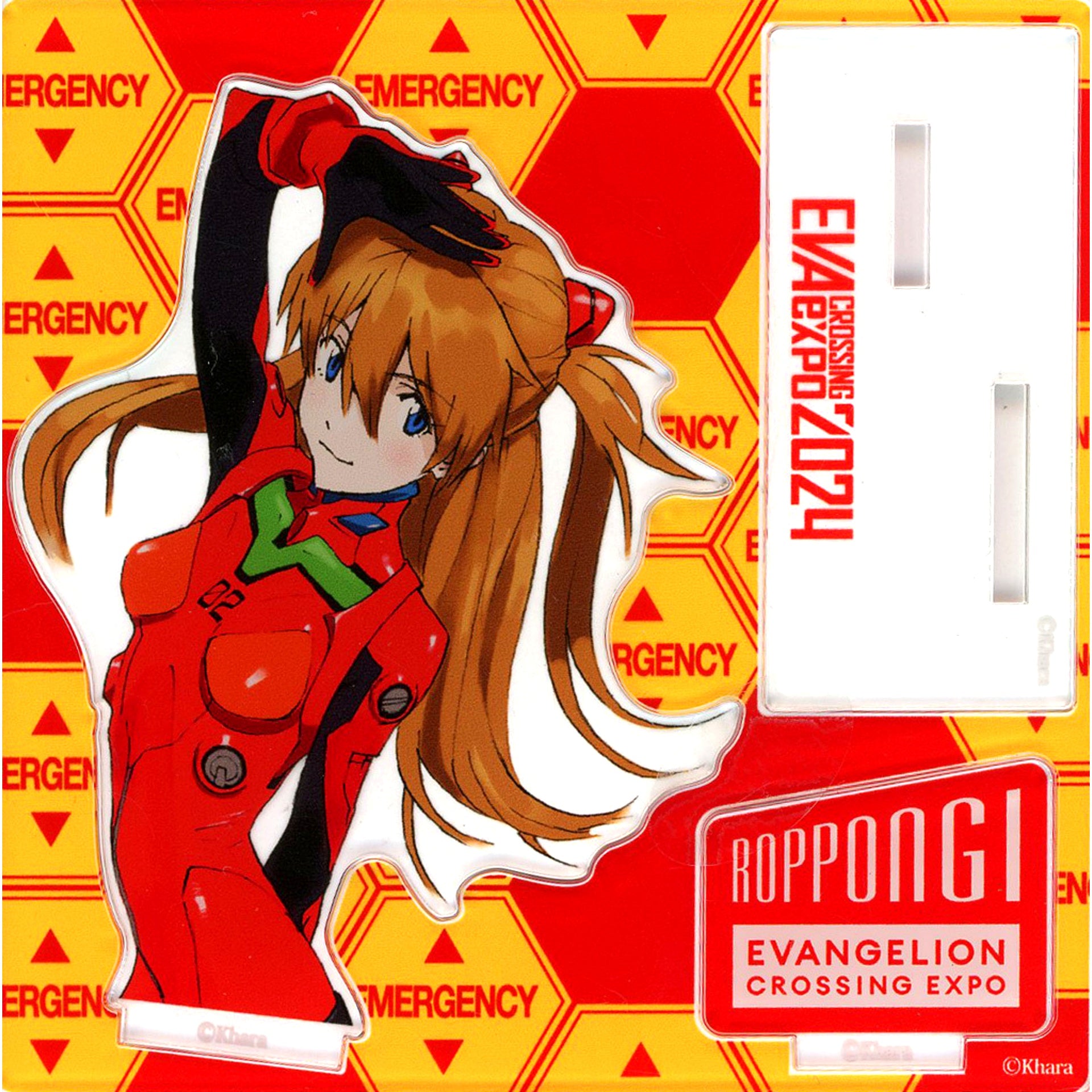 Asuka Langley Shikinami Acrylic Stand EVANGELION CROSSING EXPO Tokyo Triumphant Return ROPPONGI [USED]