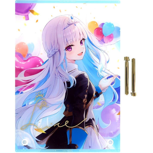 Lize Helesta Virtual YouTuber Nijisanji A5 Acrylic Panel Replica Autograph Birthday 2024 Bonus Item Single Item [USED]