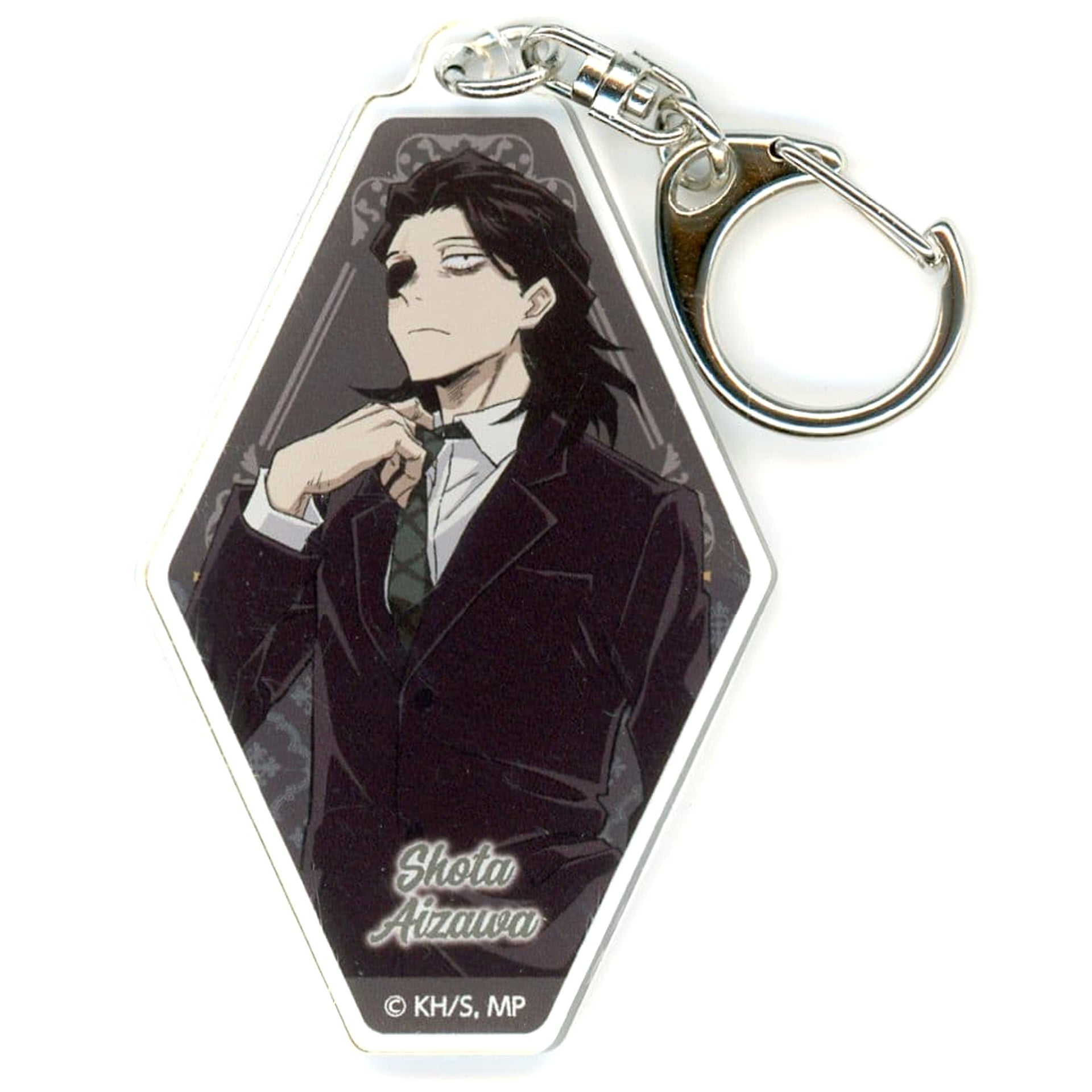 My Hero Academia Shota Aizawa Trading Acrylic Keychains Greenish Costume Ver. Keychains [USED]