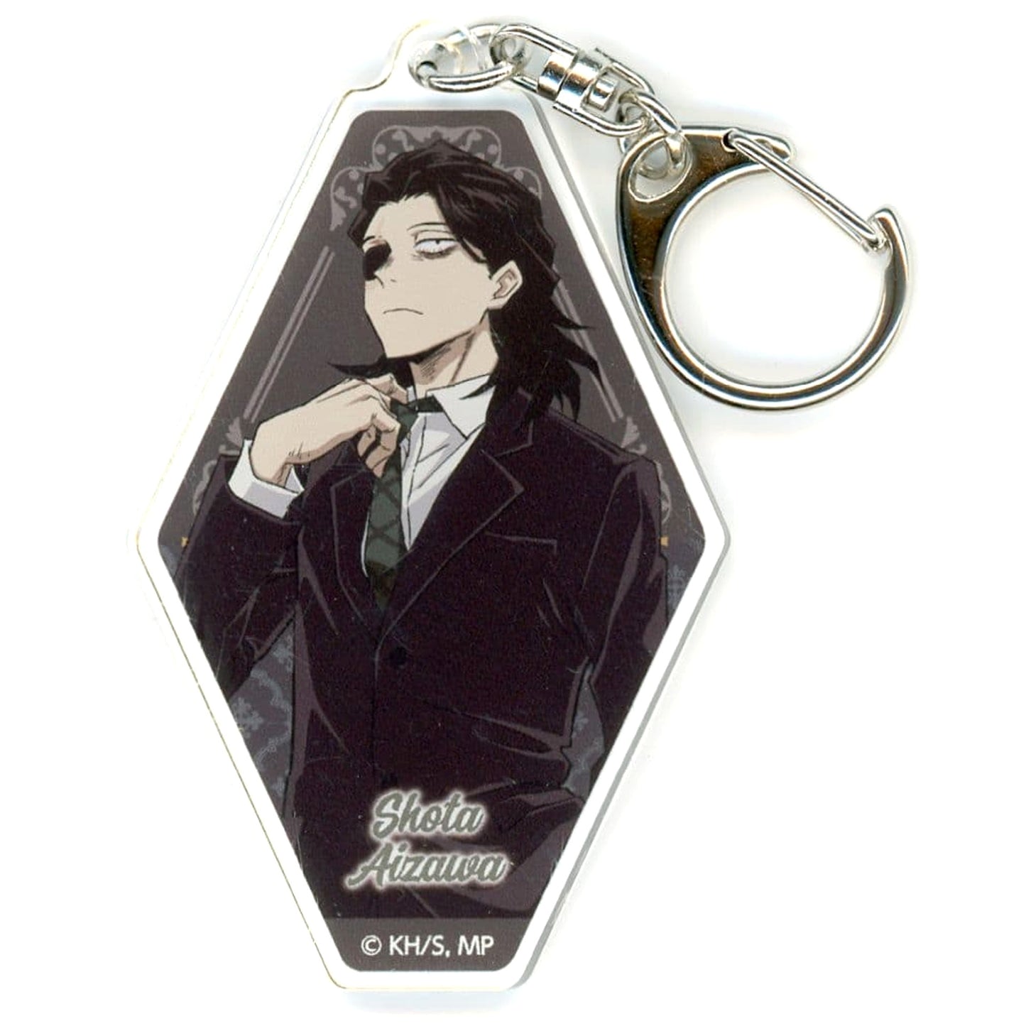 My Hero Academia Shota Aizawa Trading Acrylic Keychains Greenish Costume Ver. Keychains [USED]