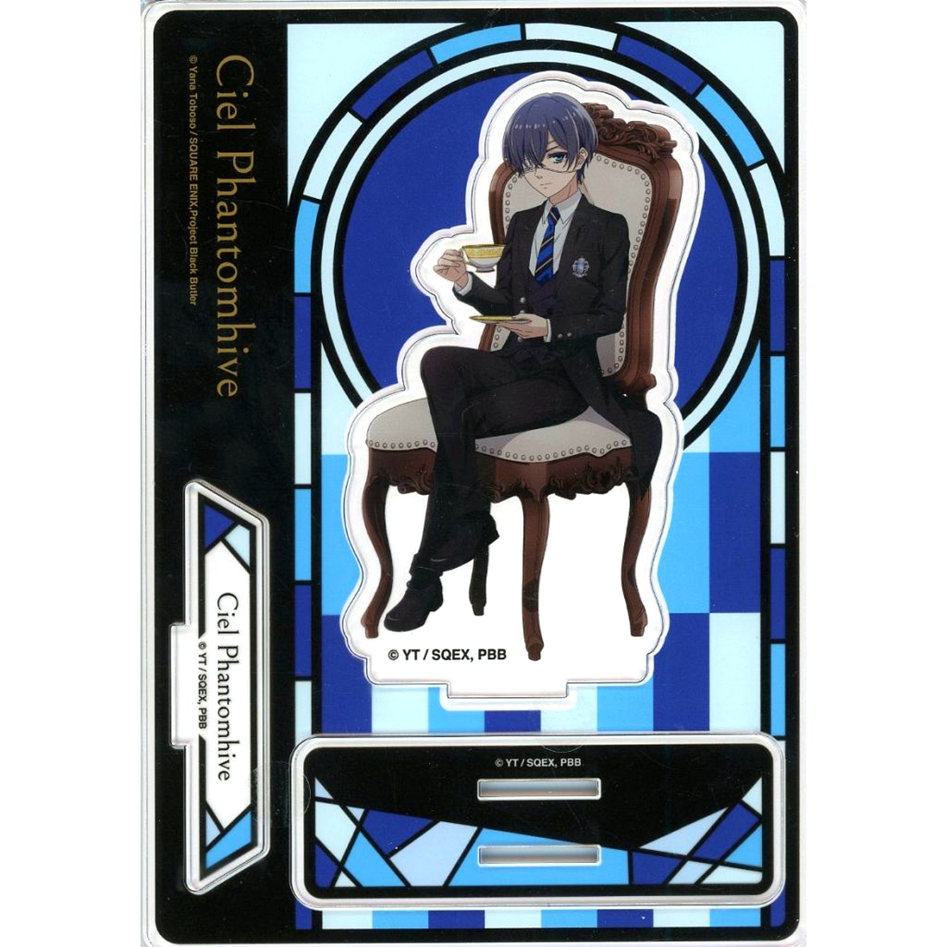Ciel Phantomhive Big Life-Size Acrylic Stand Black Butler: Public School Arc x and GALLERY Collaboration Cafe [USED]
