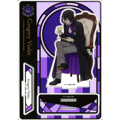 Gregory Violet Big Life-Size Acrylic Stand Black Butler: Public School Arc x and GALLERY Collaboration Cafe [USED]