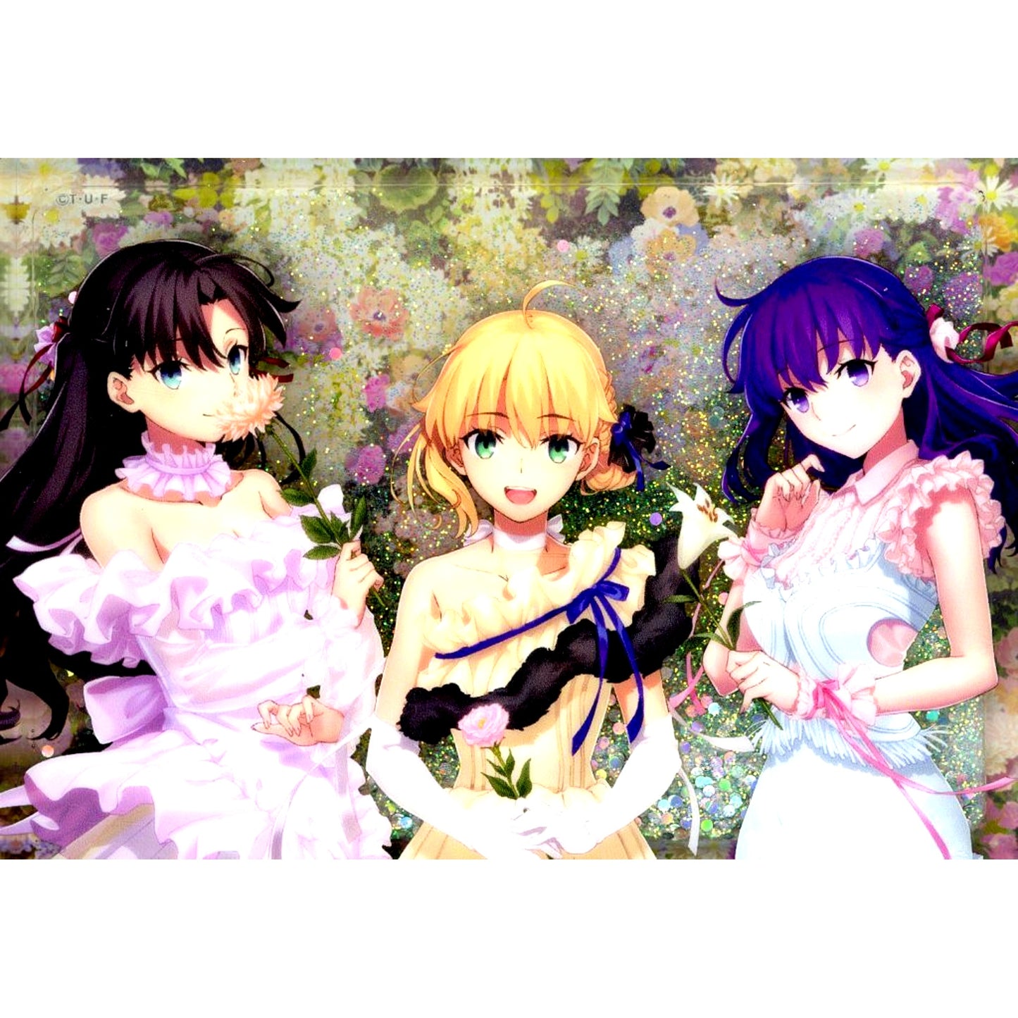 Key Visual Fate/stay night 20th Anniversary Concert Glitter Acrylic Block [USED]